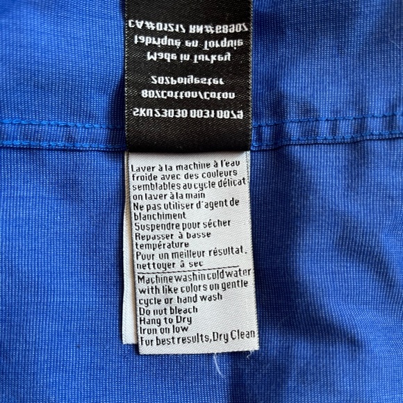 Blue le Chateau Button up Shirt - Picture 8 of 9